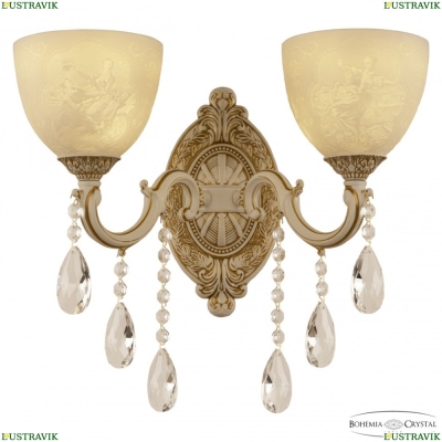 Бра AL7801B10/2/175 B WMG P1 U Pair ★ Bohemia Ivele Crystal — купить в интернет магазине «ЛЮСТРАВИК»☀