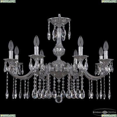 Люстра AL78101/8/250 A CG ★ Bohemia Ivele Crystal — купить в интернет магазине «ЛЮСТРАВИК»☀