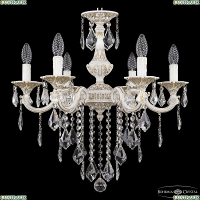 Люстра AL78101/6/175 B WMG Leafs ★ Bohemia Ivele Crystal — купить в интернет магазине «ЛЮСТРАВИК»☀
