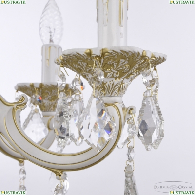 Люстра AL78101/6/175 B WMG Leafs ★ Bohemia Ivele Crystal — купить в интернет магазине «ЛЮСТРАВИК»☀