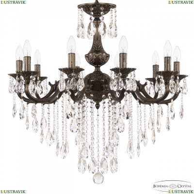 Люстра AL78101/10/250 B PD ★ Bohemia Ivele Crystal — купить в интернет магазине «ЛЮСТРАВИК»☀