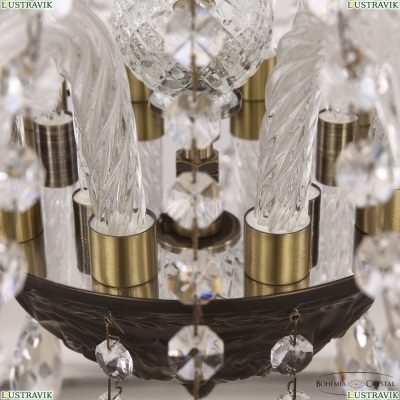 Люстра AL16311/10/300 PD ★ Bohemia Ivele Crystal — купить в интернет магазине «ЛЮСТРАВИК»☀