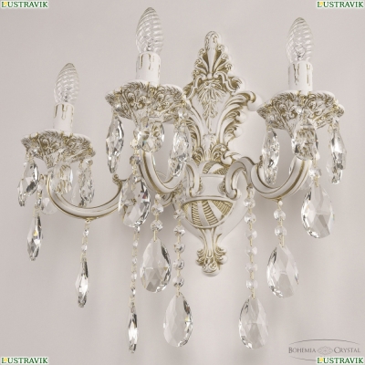 Бра AL7801B15/3/175 B WMG ★ Bohemia Ivele Crystal — купить в интернет магазине «ЛЮСТРАВИК»☀