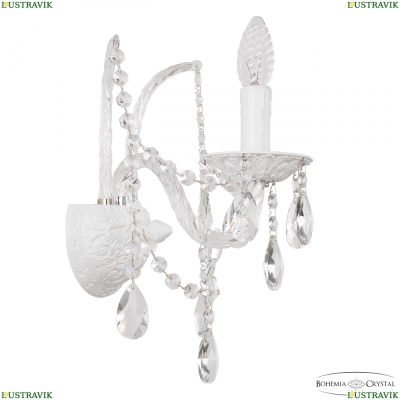 Бра AL16311B/1/141 WM ★ Bohemia Ivele Crystal — купить в интернет магазине «ЛЮСТРАВИК»☀