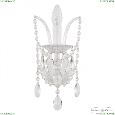 Бра AL16311B/1/141 WM ★ Bohemia Ivele Crystal — купить в интернет магазине «ЛЮСТРАВИК»☀