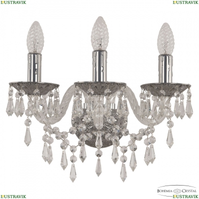 Бра AL16303B/3/141 CG ★ Bohemia Ivele Crystal — купить в интернет магазине «ЛЮСТРАВИК»☀