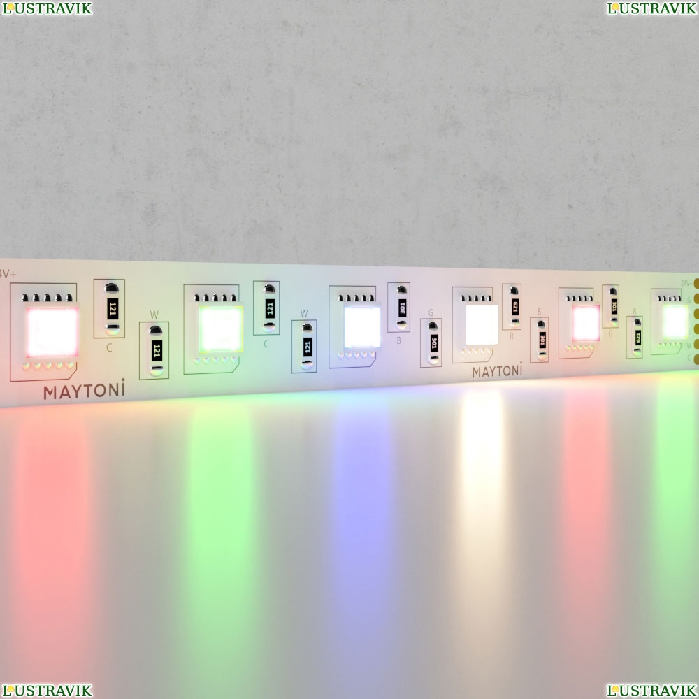 5М. Светодиодная Лента Цвета Rgb, 20W, 24V, 60Led, Ip20 20039 ★ Maytoni — купить в интернет магазине ЛЮСТРАВИК☀
