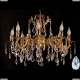 2118/8 AB Tear drop crystal Люстра BRIZZI