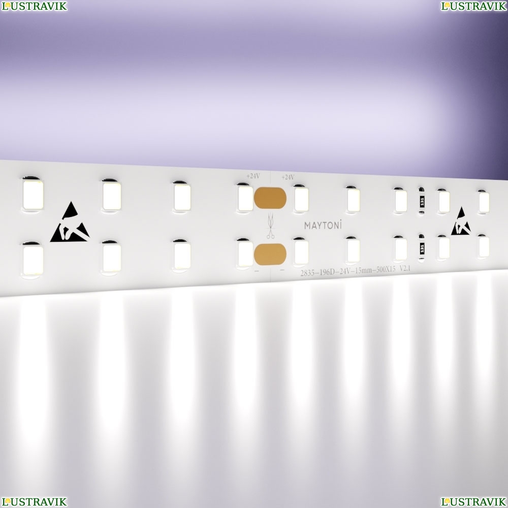 5М. Светодиодная Лента Холодного Цвета, 6000К, 20W, 24V, 60Led, Ip20 20030 ★ Maytoni — купить в интернет магазине ЛЮСТРАВИК☀