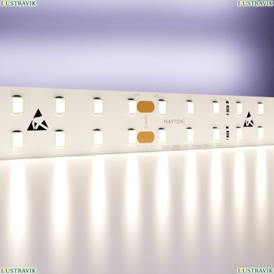 5М. Светодиодная Лента Белого Цвета, 4000К, 20W, 24V, 60Led, Ip20  20029 ★ Maytoni — купить в интернет магазине ЛЮСТРАВИК☀