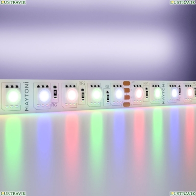 5М. Светодиодная Лента Цвета Rgb, 21W, 24V, 60Led, Ip20 20037 ★ Maytoni — купить в интернет магазине ЛЮСТРАВИК☀
