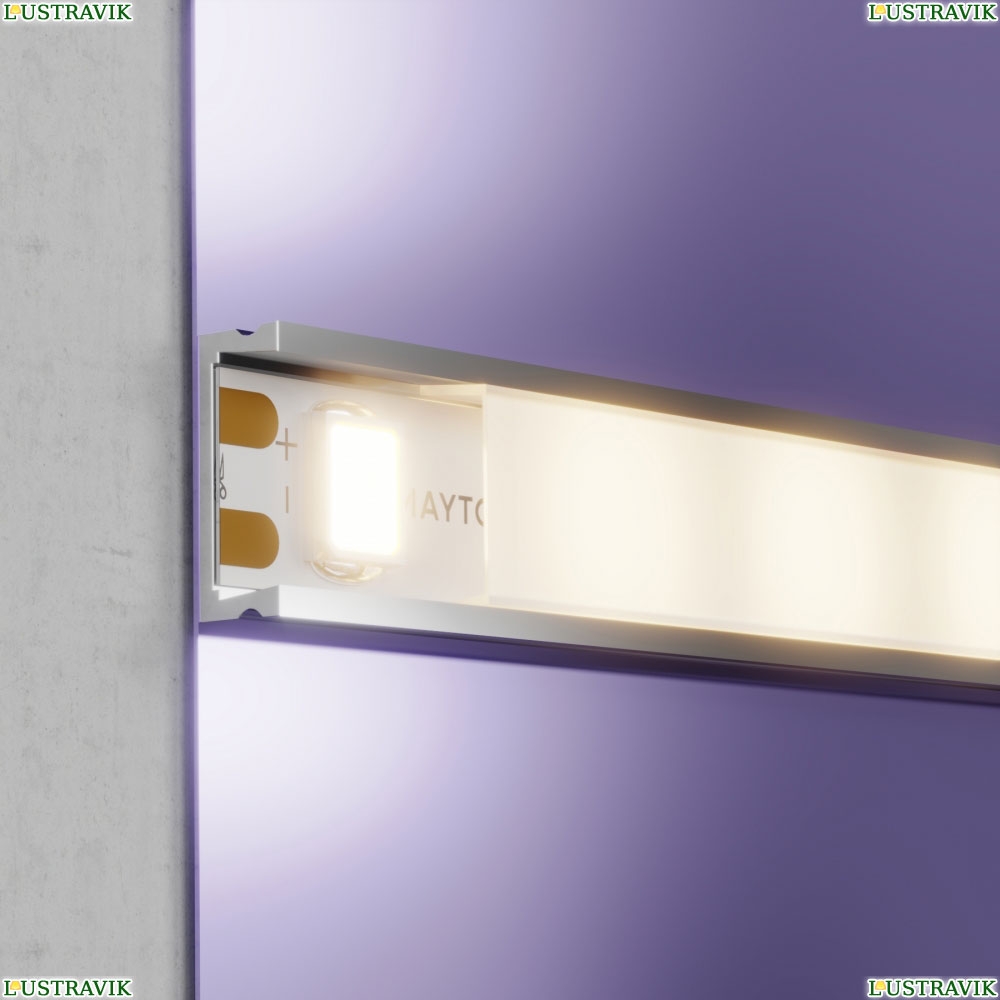 5М. Светодиодная Лента Теплого Цвета 3000К, 9,6W, 12V, 60Led, Ip20 20010 ★ Maytoni — купить в интернет магазине ЛЮСТРАВИК☀