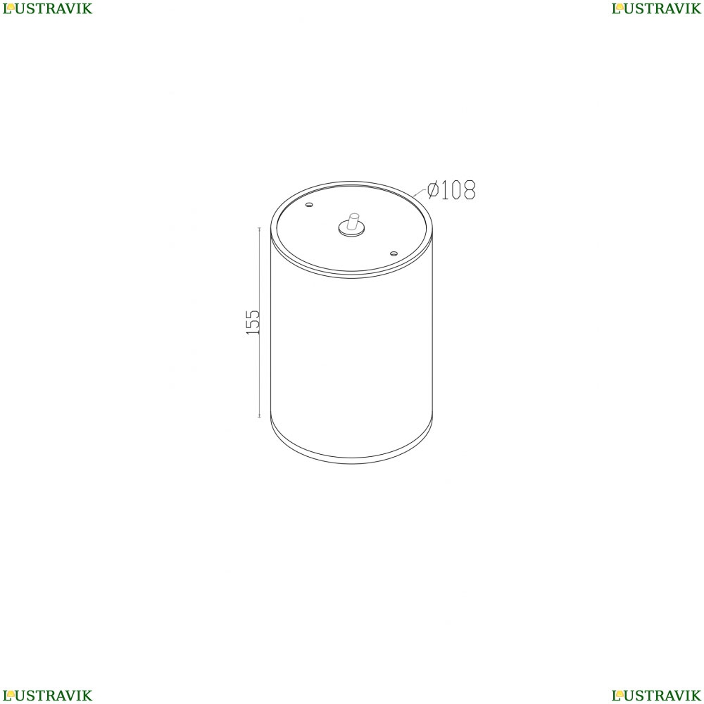 Светильник O306CL-L12GF ★ Maytoni — купить в интернет магазине ЛЮСТРАВИК☀