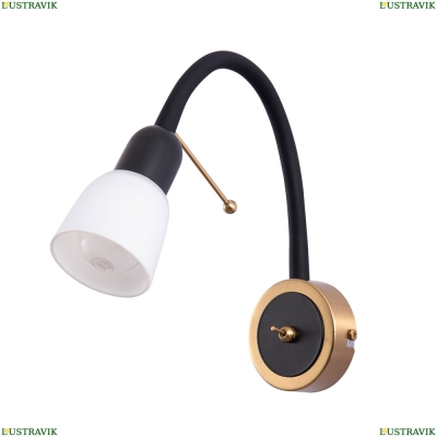 Бра A7009AP-1BK ★ Arte Lamp — купить в интернет магазине ЛЮСТРАВИК☀