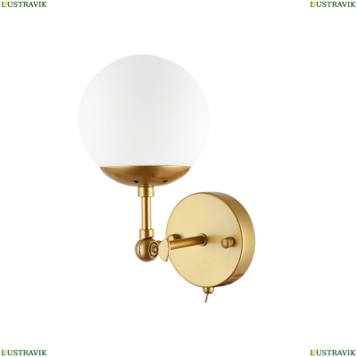 Бра A1664AP-1GO ★ Arte Lamp — купить в интернет магазине ЛЮСТРАВИК☀