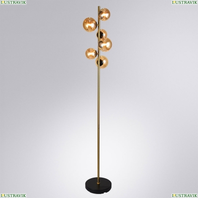 Торшер A2243PN-6PB ★ Arte Lamp — купить в интернет магазине ЛЮСТРАВИК☀