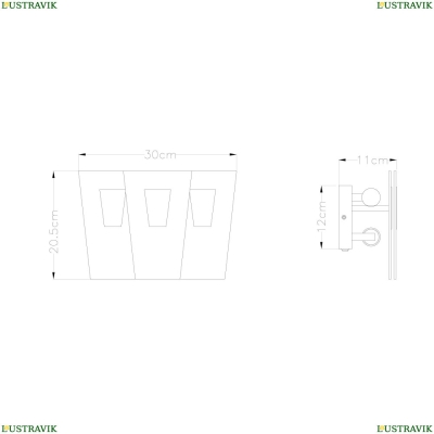 Светильник A4066AP-2PB ★ Arte Lamp — купить в интернет магазине ЛЮСТРАВИК☀