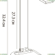 Настольную Лампу A5124LT-1WH ★ Arte Lamp — купить в интернет магазине ЛЮСТРАВИК☀
