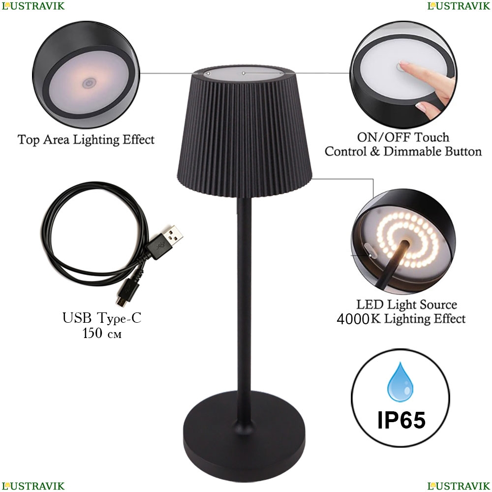 Светильник A1616LT-1BK ★ Arte Lamp — купить в интернет магазине ЛЮСТРАВИК☀