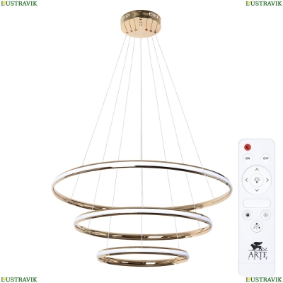 Люстру A2198SP-3GO ★ Arte Lamp — купить в интернет магазине ЛЮСТРАВИК☀
