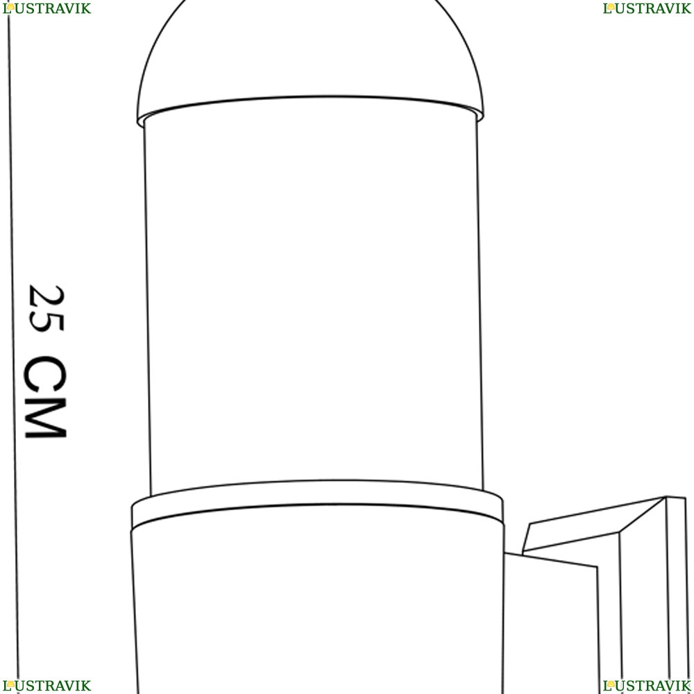 Светильник A5217AL-1BK ★ Arte Lamp — купить в интернет магазине ЛЮСТРАВИК☀