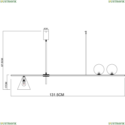 Светильник A7029PL-3BK ★ Arte Lamp — купить в интернет магазине ЛЮСТРАВИК☀