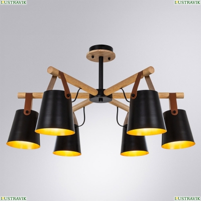 Люстру A7032PL-6BK ★ Arte Lamp — купить в интернет магазине ЛЮСТРАВИК☀