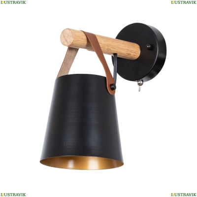 Бра A7032AP-1BK ★ Arte Lamp — купить в интернет магазине ЛЮСТРАВИК☀