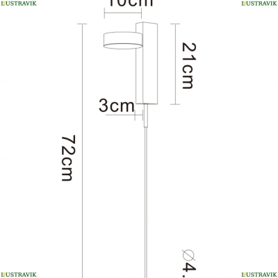 Светильник A2142AP-10PB ★ Arte Lamp — купить в интернет магазине ЛЮСТРАВИК☀