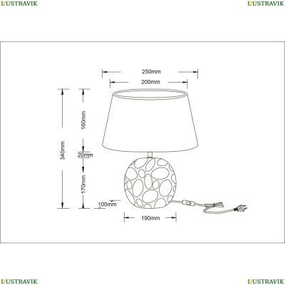 Настольную Лампу A4063LT-1CC ★ Arte Lamp — купить в интернет магазине ЛЮСТРАВИК☀