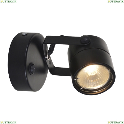 Спот A1311AP-1BK ★ Arte Lamp — купить в интернет магазине ЛЮСТРАВИК☀