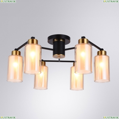 Люстру A7027PL-6BK ★ Arte Lamp — купить в интернет магазине ЛЮСТРАВИК☀