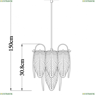 Светильник A4052SP-1SG ★ Arte Lamp — купить в интернет магазине ЛЮСТРАВИК☀