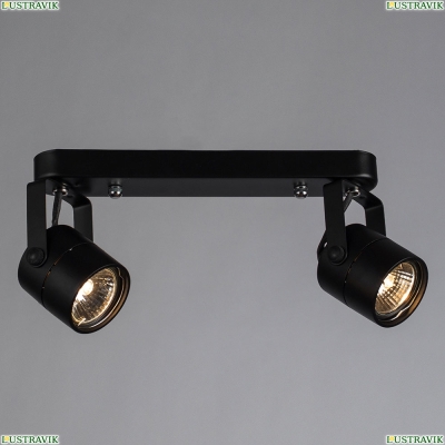 Спот A1311PL-2BK ★ Arte Lamp — купить в интернет магазине ЛЮСТРАВИК☀