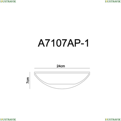 Светильник A7107AP-1CC ★ Arte Lamp — купить в интернет магазине ЛЮСТРАВИК☀