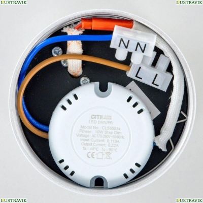 Спот CL558030N ★ Citilux — купить в интернет магазине ЛЮСТРАВИК☀