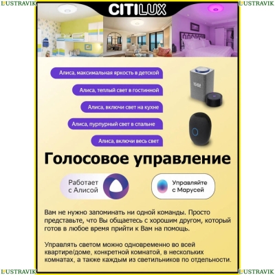 Люстру CL713A30G ★ Citilux — купить в интернет магазине ЛЮСТРАВИК☀