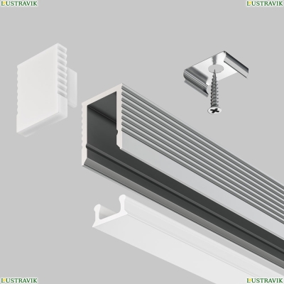 Комплектующие К Светодиодной Ленте ALM-0809-S-2M ★ Led Strip — купить в интернет магазине ЛЮСТРАВИК☀