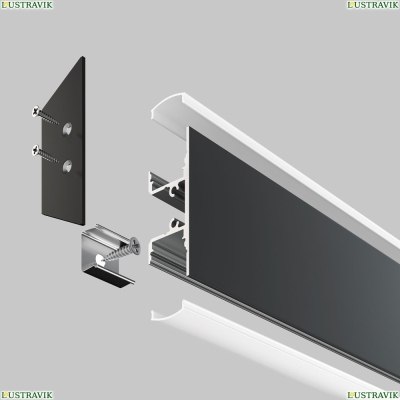 Комплектующие К Светодиодной Ленте ALM-1848-B-2M ★ Led Strip — купить в интернет магазине ЛЮСТРАВИК☀