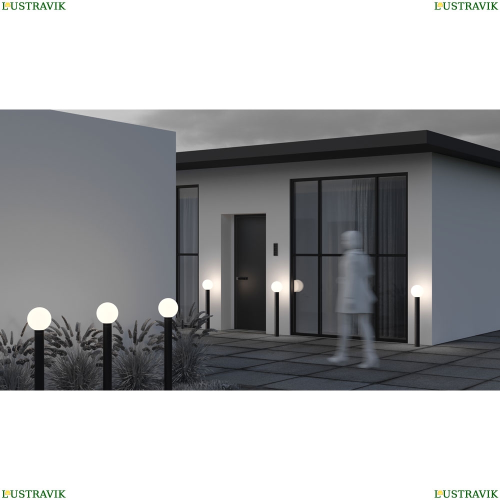 Светильник O598FL-01B ★ Outdoor — купить в интернет магазине ЛЮСТРАВИК☀