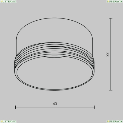 Светильник RingS-5-W ★ Technical — купить в интернет магазине ЛЮСТРАВИК☀