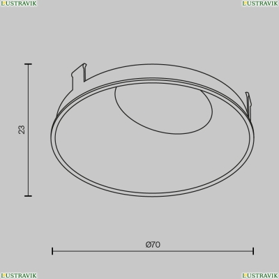 Светильник Ring057-10-B ★ Technical — купить в интернет магазине ЛЮСТРАВИК☀