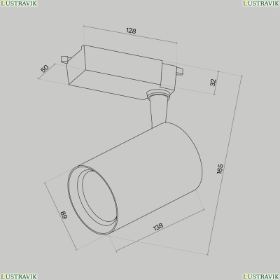 Светильник TR003-1-15W3K-M-W ★ Technical — купить в интернет магазине ЛЮСТРАВИК☀