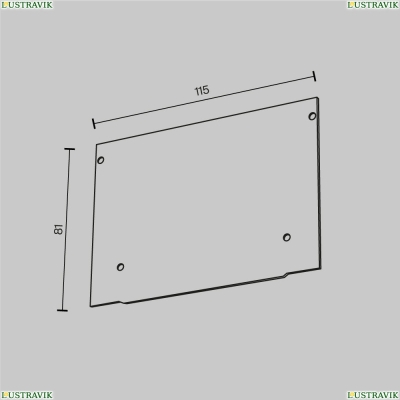 Светильник ALM013EC-PL-W ★ Technical — купить в интернет магазине ЛЮСТРАВИК☀
