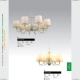 Люстра A9310LM-5WG ★Arte Lamp, Белый► — Купить▼