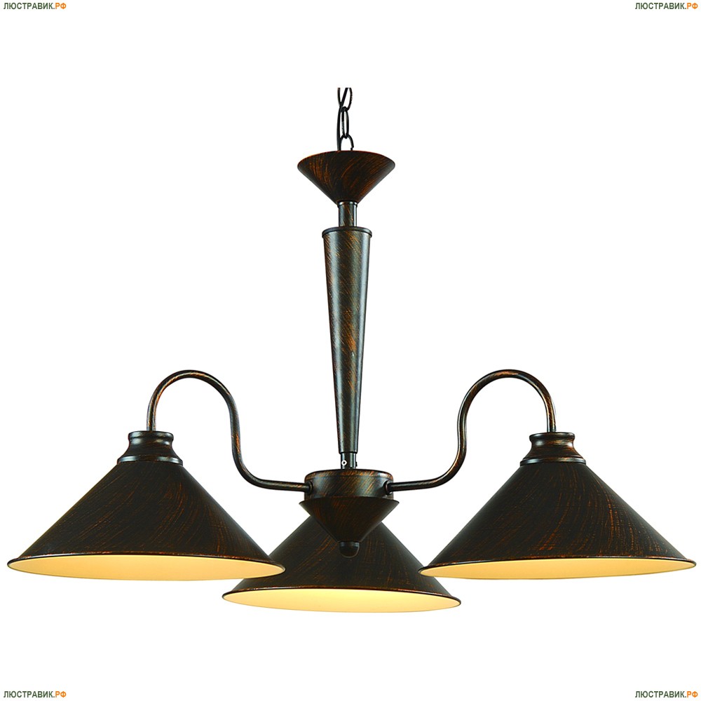 Люстра A9330LM-3BR ★Arte Lamp, Коричневый► — Купить▼