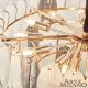 Люстру 0608B.D550.H490.E14.12 G ★ Arte Milano — купить в интернет магазине ЛЮСТРАВИК☀