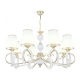 Люстру 302387/8 Wh/Gd ★ Arte Milano — купить в интернет магазине ЛЮСТРАВИК☀