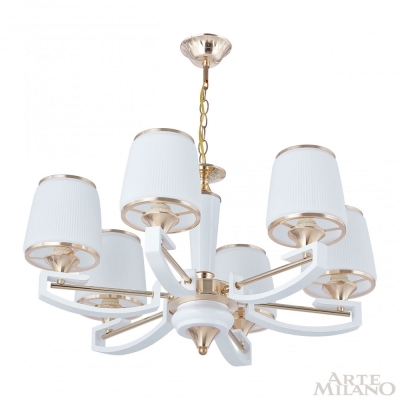 Люстру 302457/6 Wh/Gd ★ Arte Milano — купить в интернет магазине ЛЮСТРАВИК☀