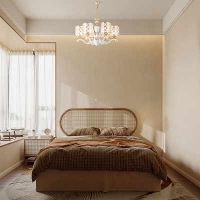 Люстру 303097/6 Wh/Gd ★ Arte Milano — купить в интернет магазине ЛЮСТРАВИК☀